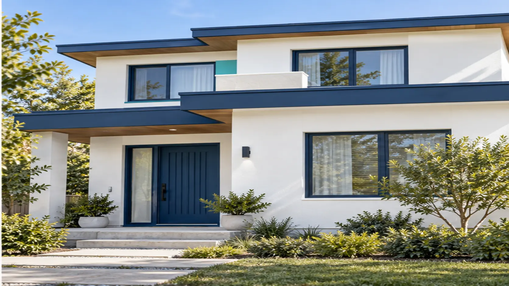 Fachada después de ser renovada por ProColor